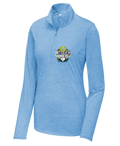 Ladies Tri-Blend Wicking 1/4-Zip