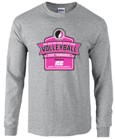 Cotton Long Sleeve T-Shirt / Sport Gray