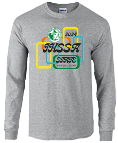 Cotton Long Sleeve T-Shirt / Sport Gray