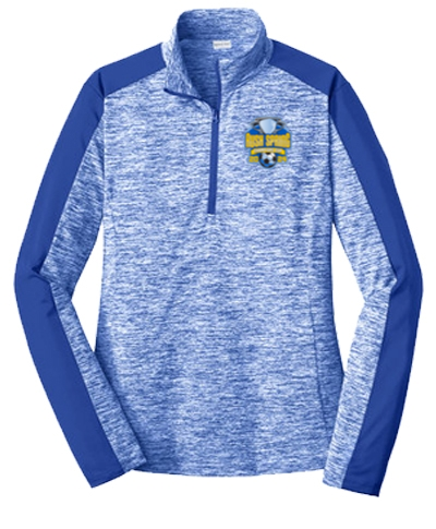 1/4 Zip Performance Pullover / Electric Royal