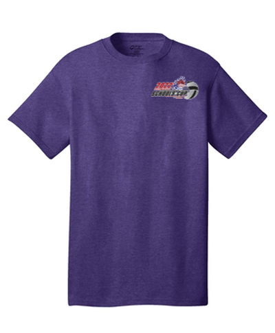 Heather Purple Short Sleeve T-Shirt