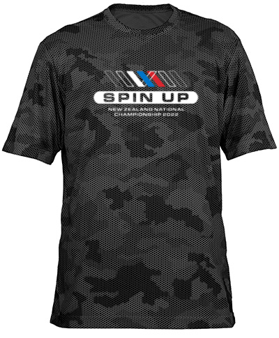 Short Sleeve Camo - Black