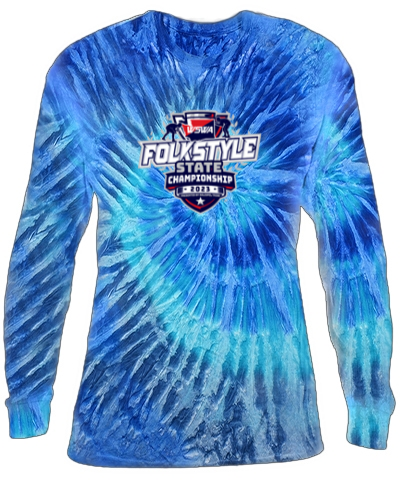 Two Color Long Sleeve Tie-Dye