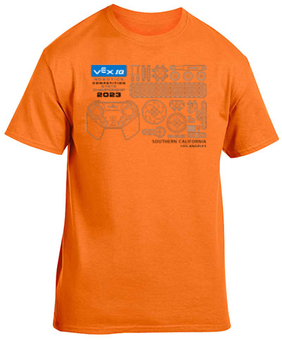 Cotton Short Sleeve T-Shirt Safety Orange