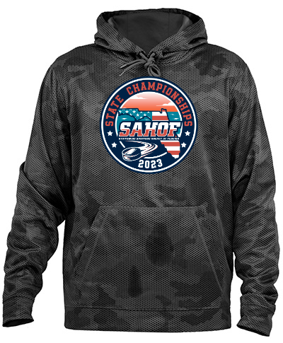 Sport-Tek® Sport-Wick® CamoHex Fleece Hooded Pullover