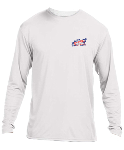 Long Sleeve Performance Tee / White