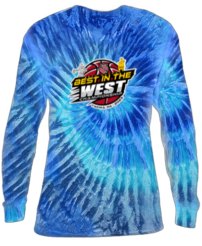 Two Color Long Sleeve Tie-Dye