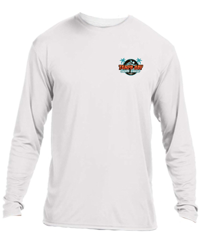 Long Sleeve Performance Tee / White