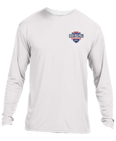 Long Sleeve Performance Tee / White