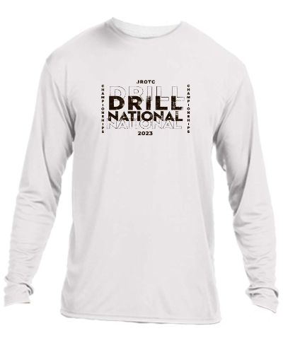 Long Sleeve Performance Tee / White