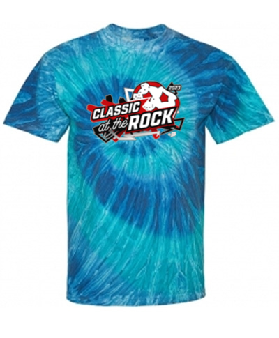 Blue or Black Ripple Tie Dye T-Shirt