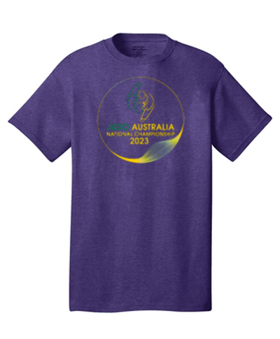 Heather Purple Short Sleeve T-Shirt