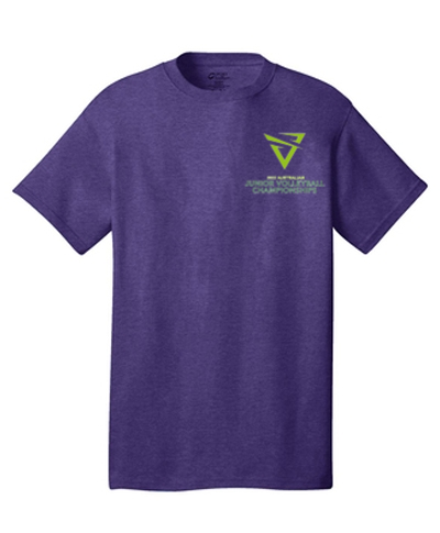 Heather Purple Short Sleeve T-Shirt