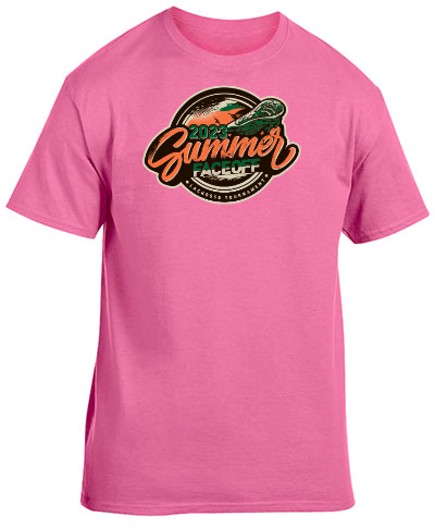 Cotton Short Sleeve T-Shirt Safety Pink