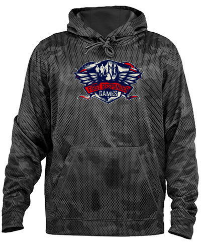 Sport-Tek® Sport-Wick® CamoHex Fleece Hooded Pullover