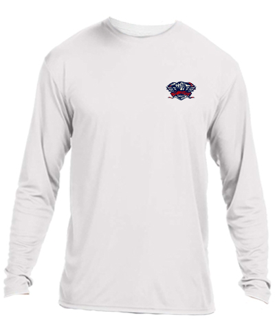 Long Sleeve Performance Tee / White