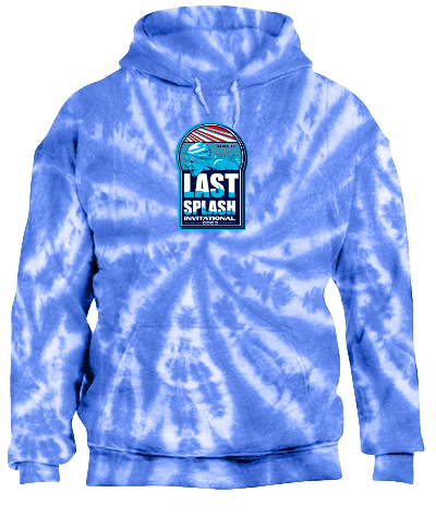 Tie-Dye Pullover Hooded Sweatshirt