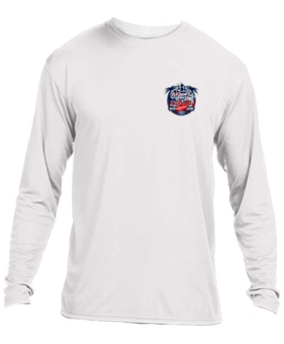 Long Sleeve Performance Tee / White