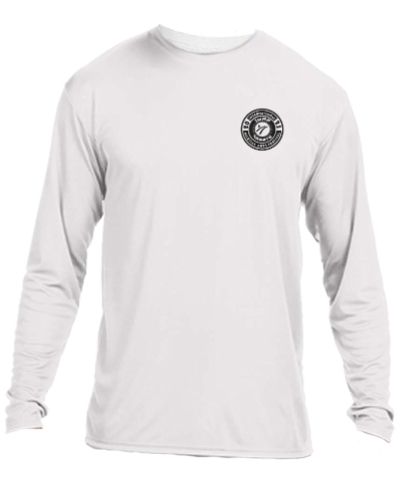 Long Sleeve Performance Tee / White