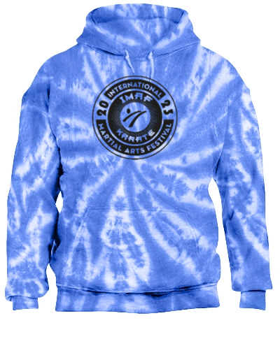 Tie-Dye Pullover Hooded Sweatshirt