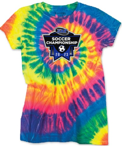 Spiral Tie Dye T-Shirt Flo Rainbow