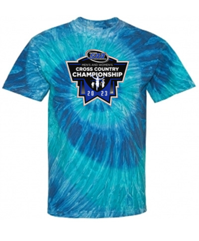 Blue or Black Ripple Tie Dye T-Shirt