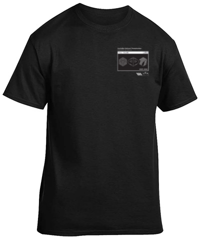Soft 100% Cotton Black T-Shirt