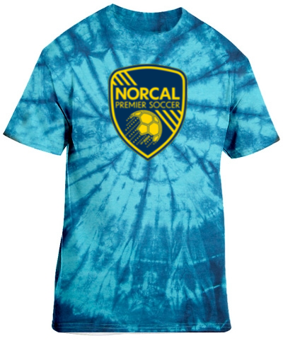 Tie-Dye Blue Short Sleeve