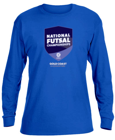 Basic Long Sleeve Crew Neck Royal Blue