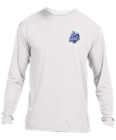 Long Sleeve Performance Tee / White