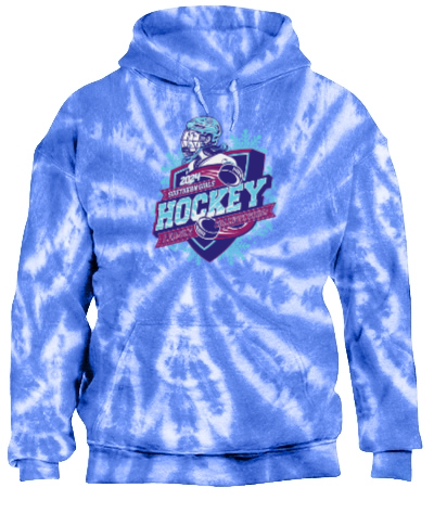 Tie-Dye Pullover Hooded Sweatshirt