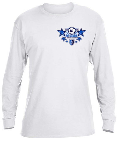 Basic Long Sleeve Crew Neck White