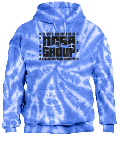 Tie-Dye Pullover Hooded Sweatshirt