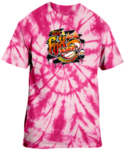 Tie-Dye Pink Short Sleeve