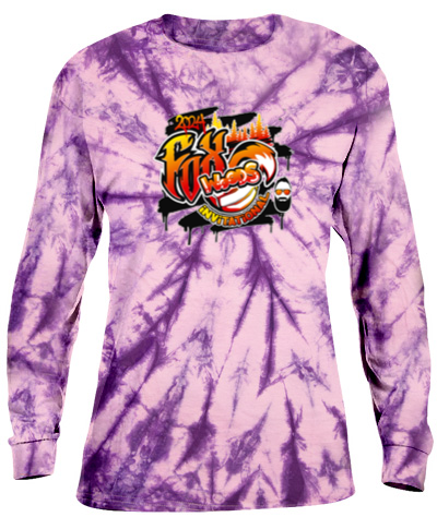 Tie-Dye Purple Long Sleeve