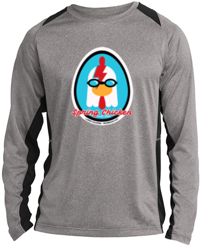 Long Sleeve Heather Colorblock Contender