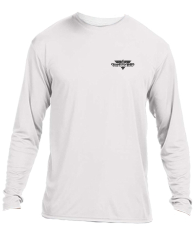 Long Sleeve Performance Tee / White