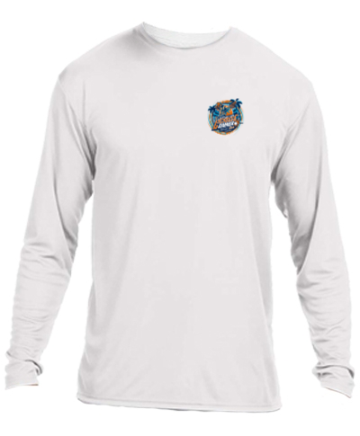 Long Sleeve Performance Tee / White