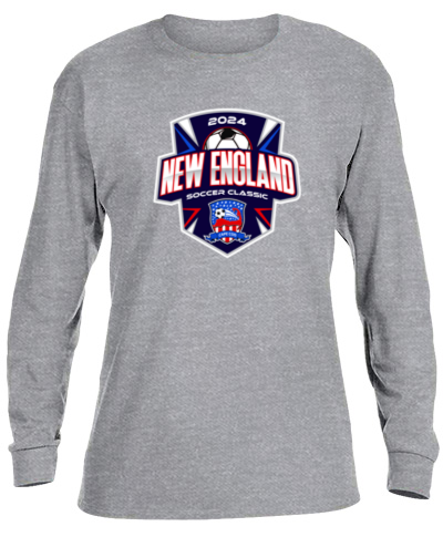 Basic Long Sleeve Crew Neck Gray