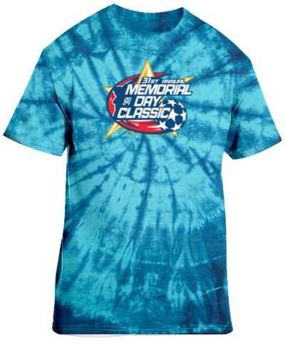 Tie-Dye Blue Short Sleeve