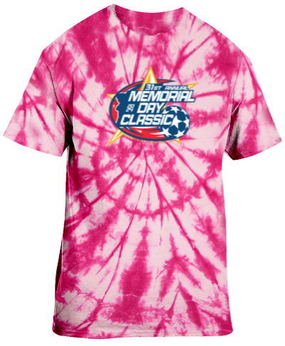 Tie-Dye Pink Short Sleeve