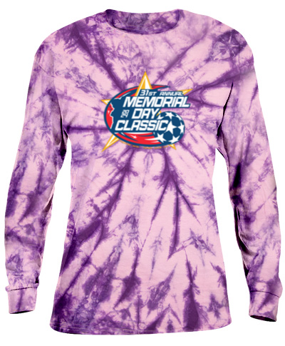 Tie-Dye Purple Long Sleeve