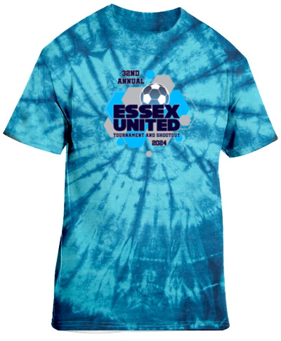 Tie-Dye Blue Short Sleeve