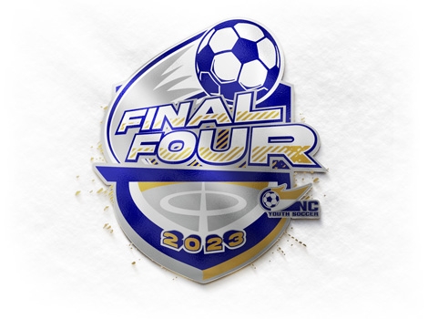 2023 Ncysa Final Four AND CHAMPIONS LOGO