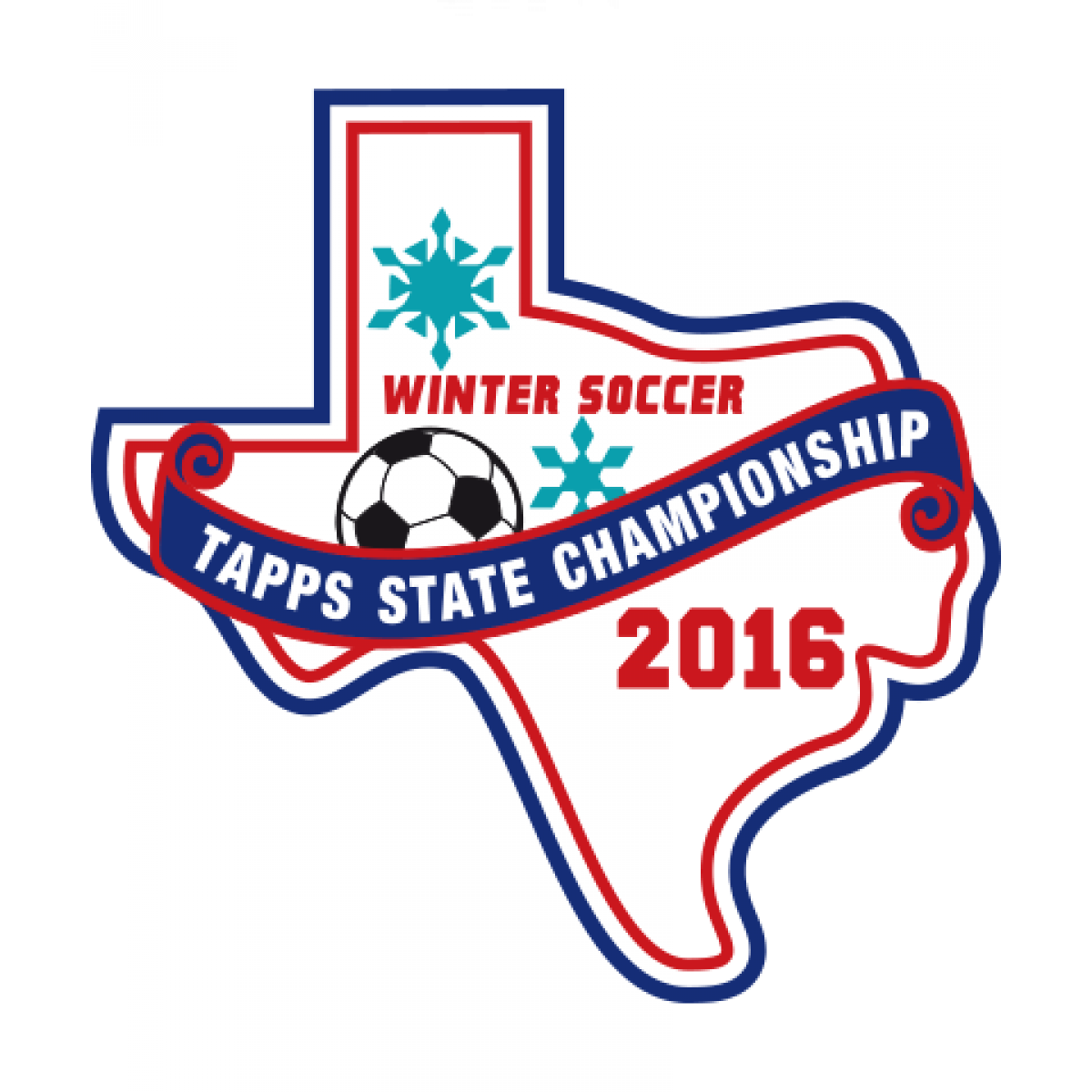 Chenille TAPPS 2016 Soccer (Winter) State Patch