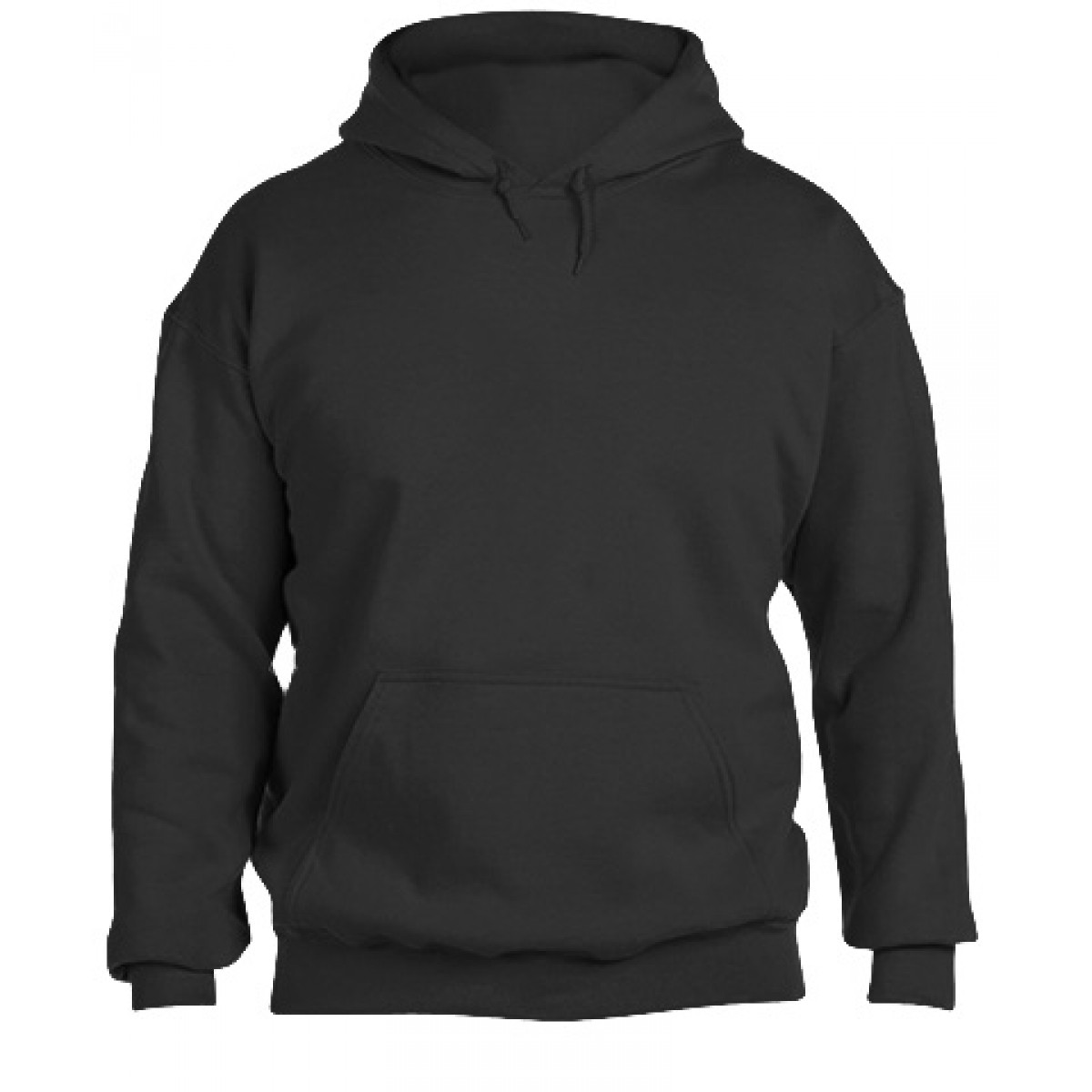 Hooded Sweatshirt 50/50 Heavy Blend -Black-3XL