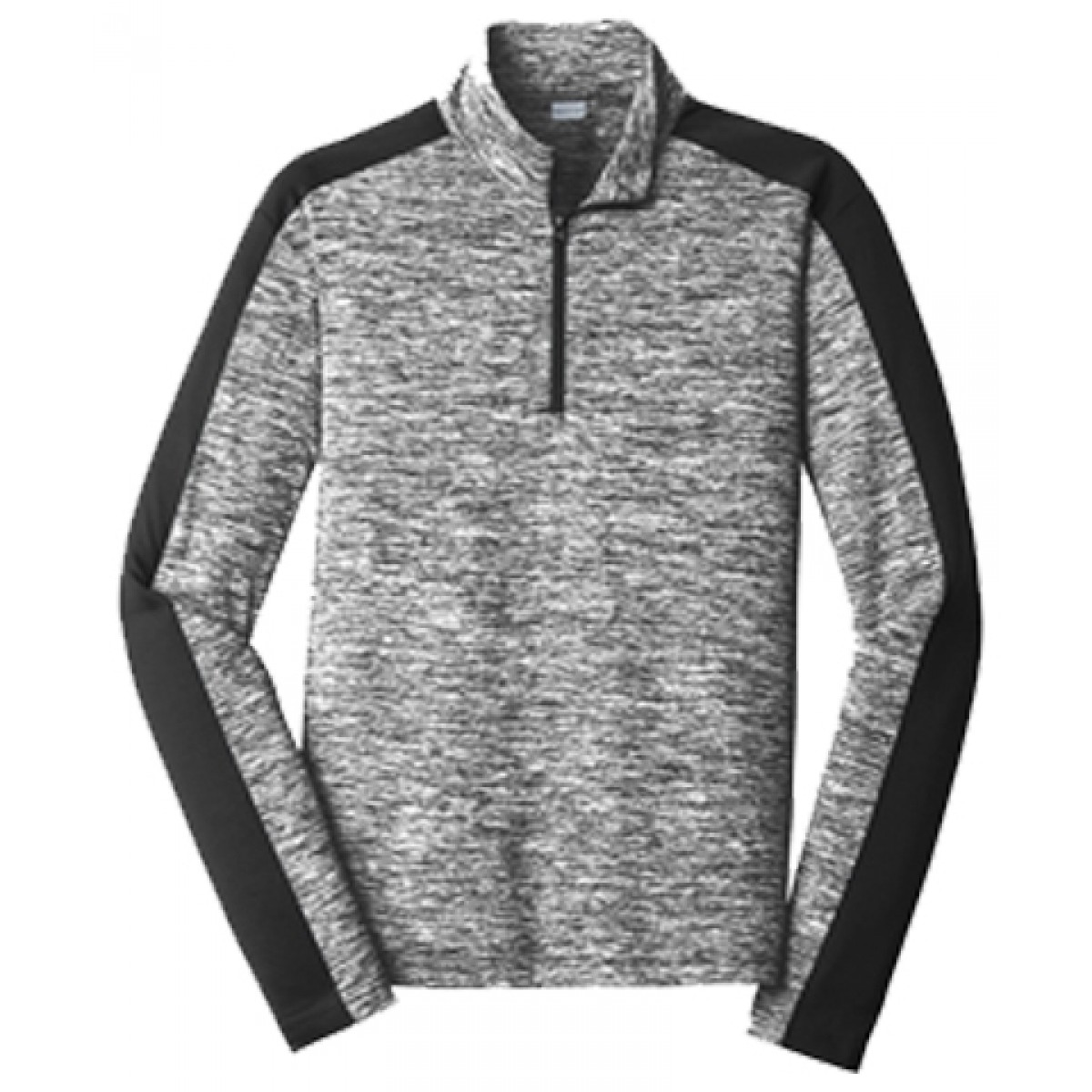 1/4 Zip Performance Pullover / Electric Black