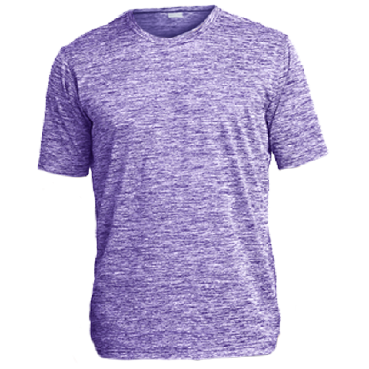 Short Sleeve Performance Tee / Electric Purple-Multi -L