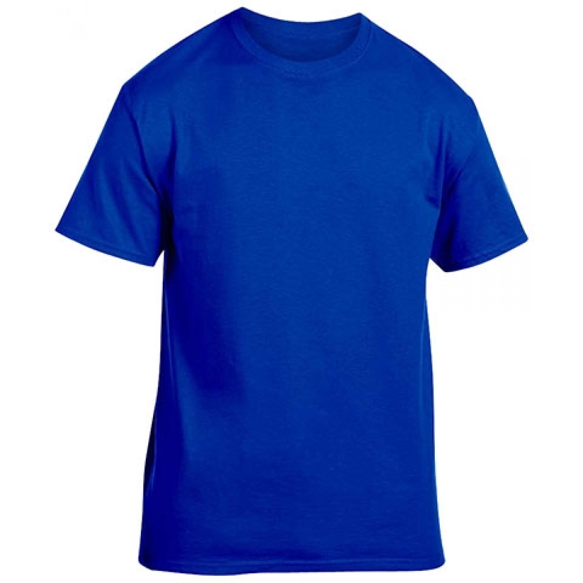 Cotton Short Sleeve T-Shirt / Royal-YM