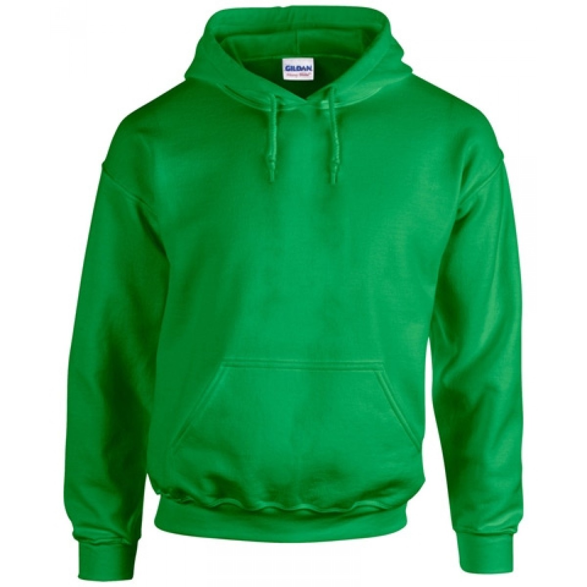 Hooded Sweatshirt 50/50 Heavy Blend-Green-L